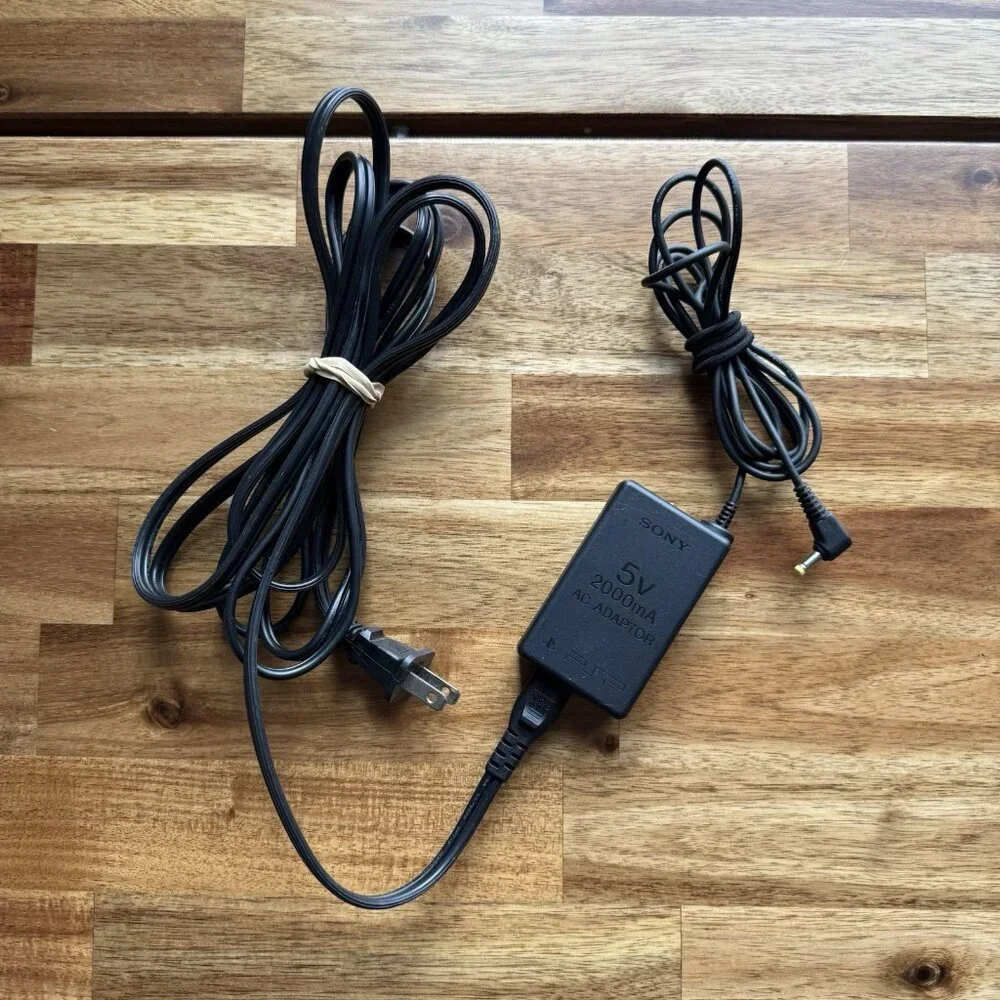 OEM Authentic SONY PSP-100 PSP AC‎ Adapter Charger Cord PSP Official Y2K Retro